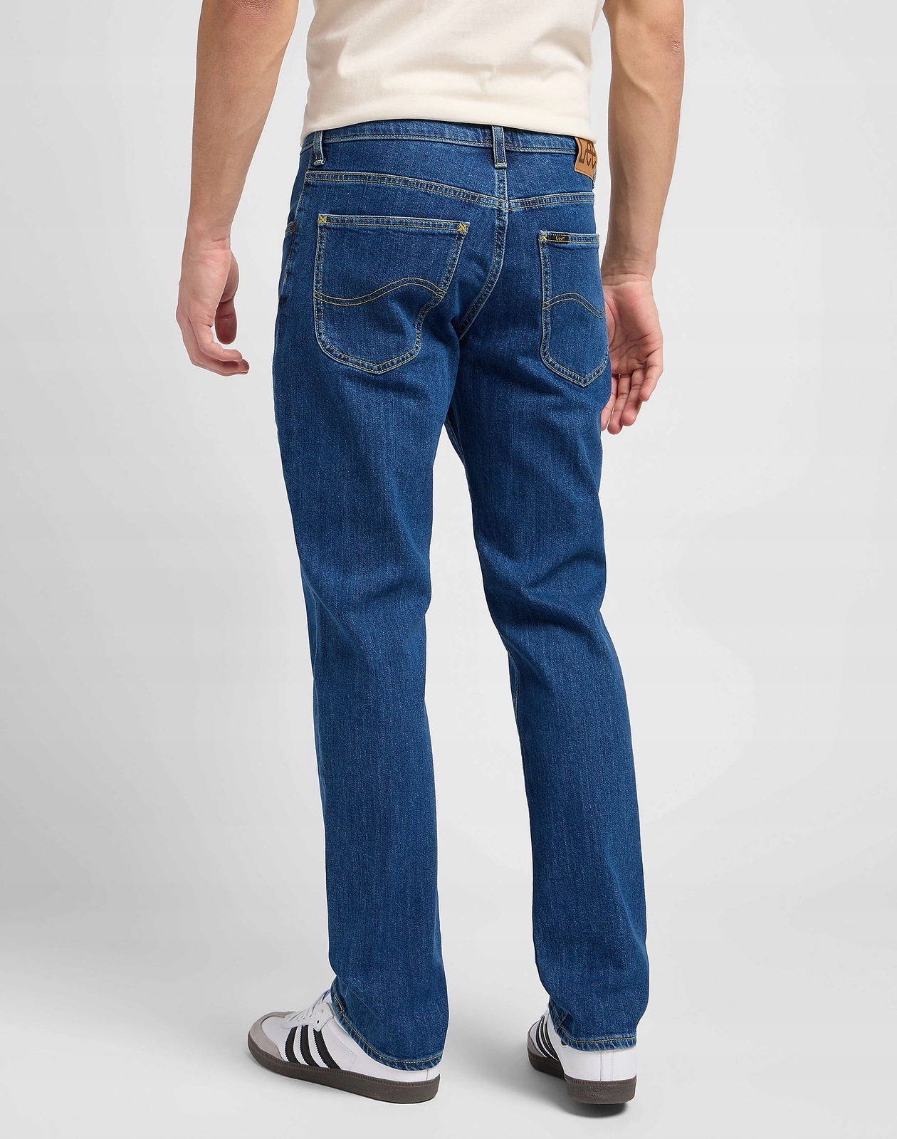 Pánské džíny Lee Brooklyn Straight MID Stonewash L452PXKX 112144036 34/34