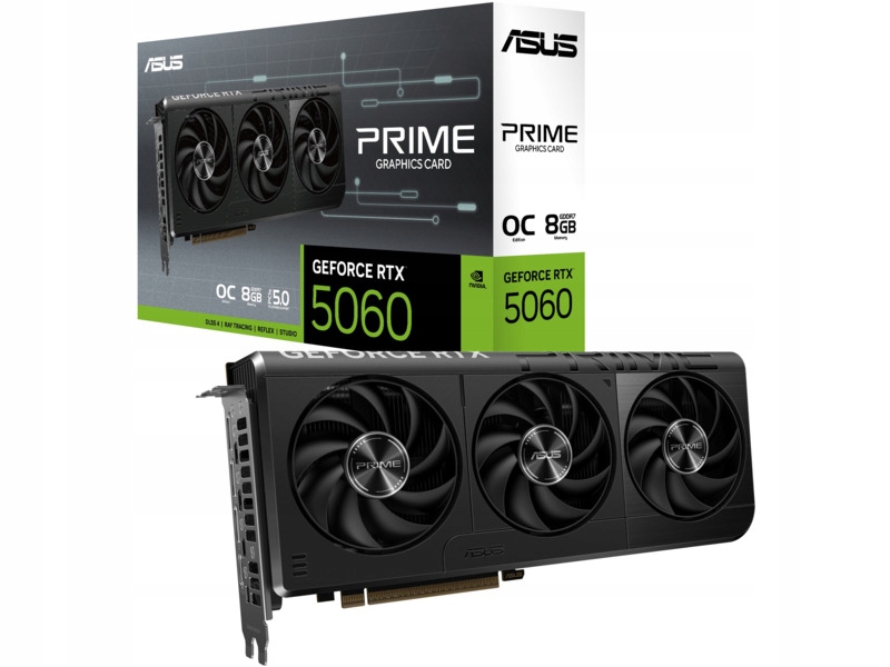 Karta graficzna Asus Prime GeForce Rtx 5060 Oc Edition 8GB Dlss 4