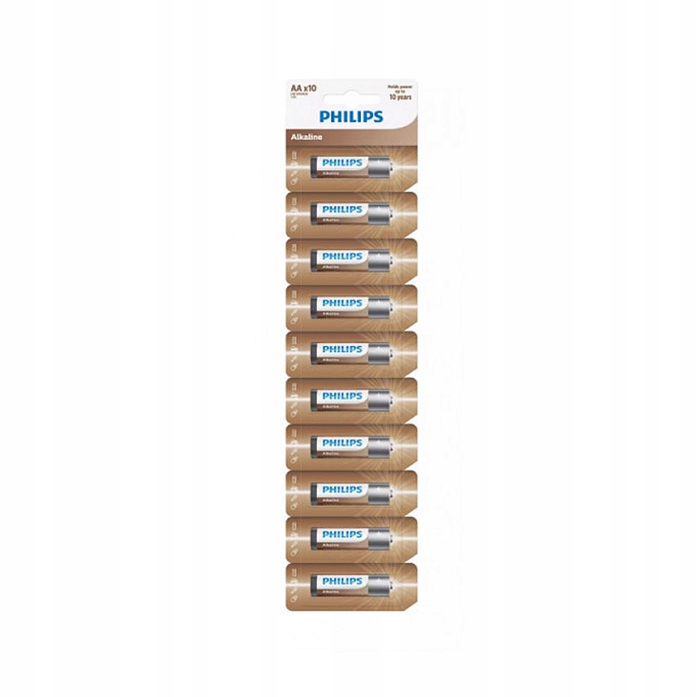 Bateria Philips Aa LR6 Zrywka 10szt Alkaline