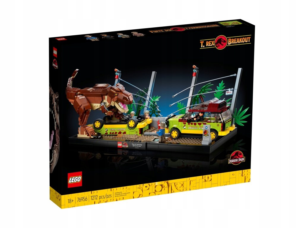 Lego Jurský svět 76956 Tyranosaurus na svobodě Nové