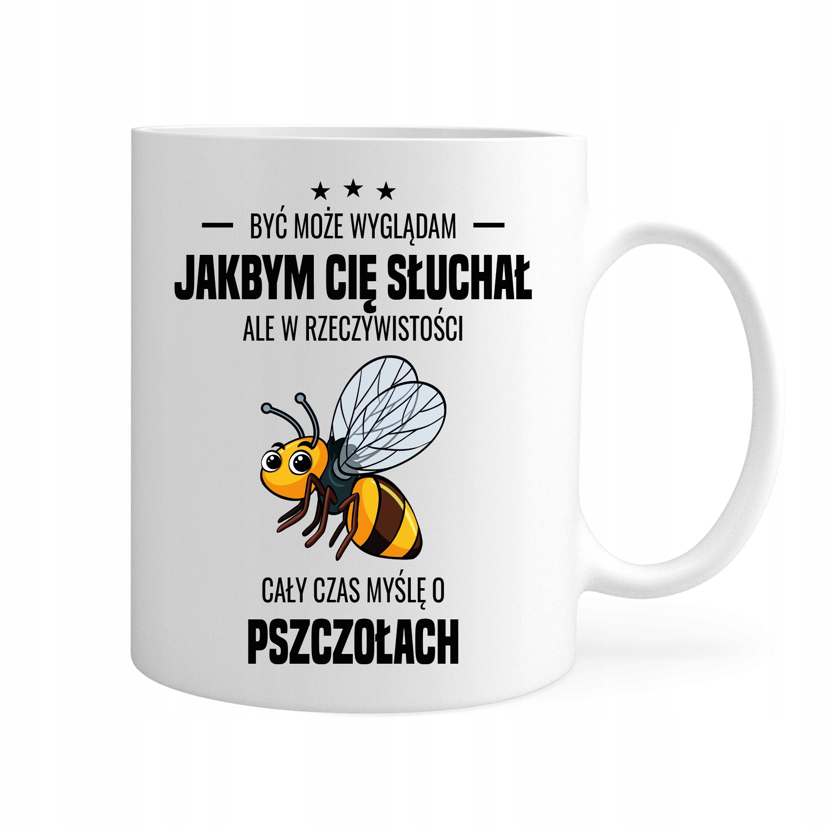 

Kubek Cały Czas Myślę O Pszczołach Gift
