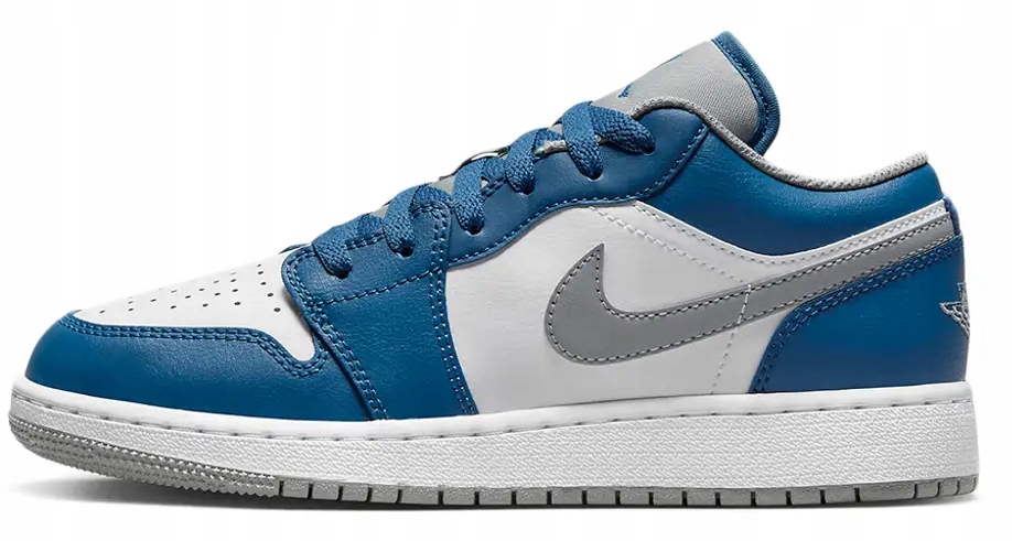 Sportovní obuv pro mládež Nike Air Jordan 1 Low Modrá Bílá 38.5