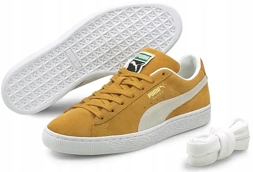 Puma Suede Classic XXI Pánské boty Tenisky Semišové Medové Hořčice 43