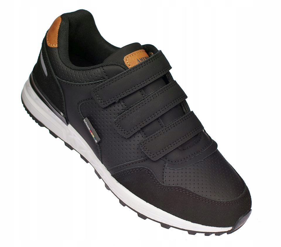 Sportovní boty na suchý zip adidasy pro mládež American AA57 bk vel 38