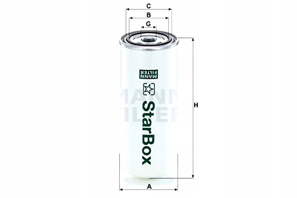 MANN-FILTER FILTR OLEJU BOGE