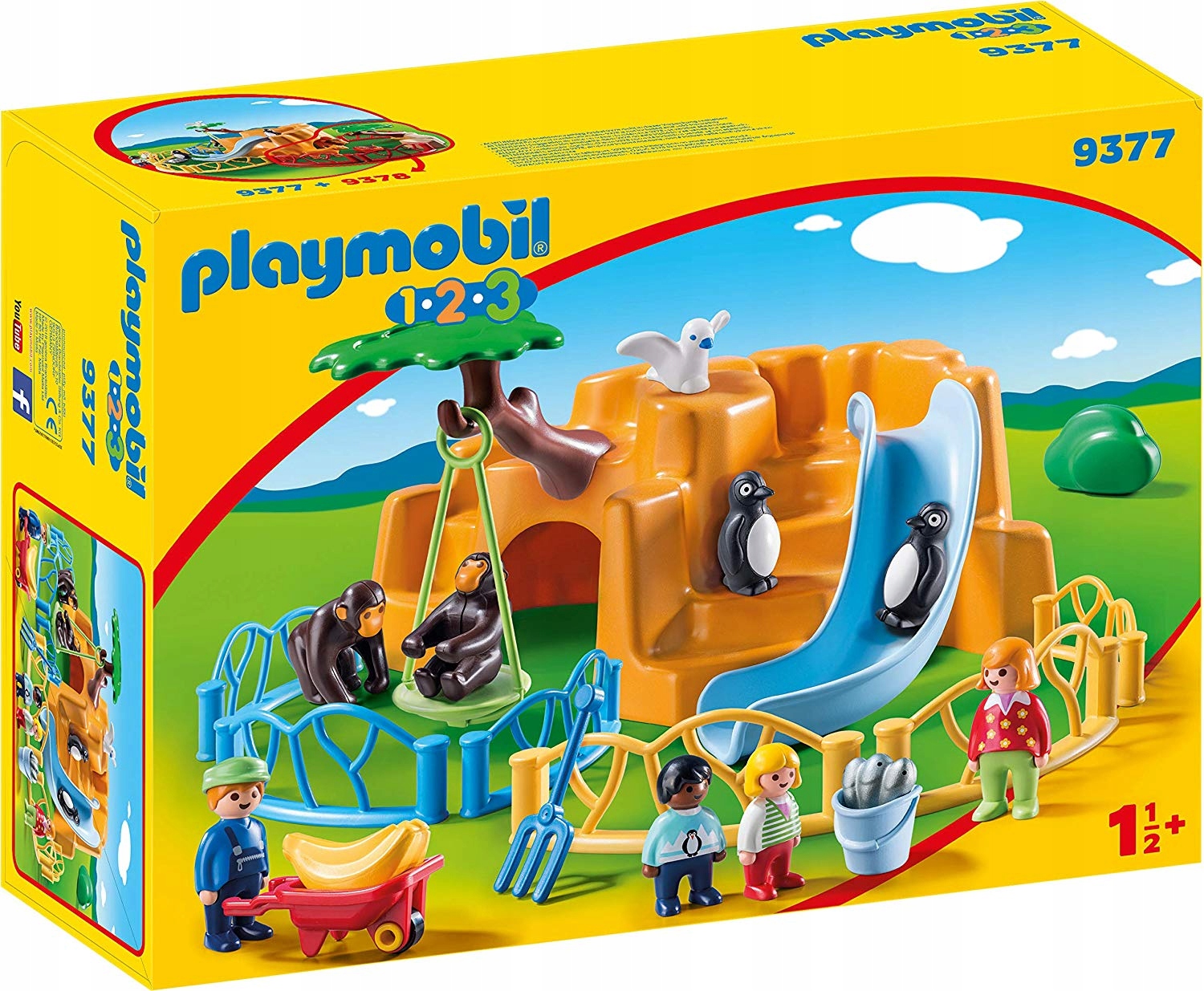 PLAYMOBIL 9377 1.2.3 Zoo