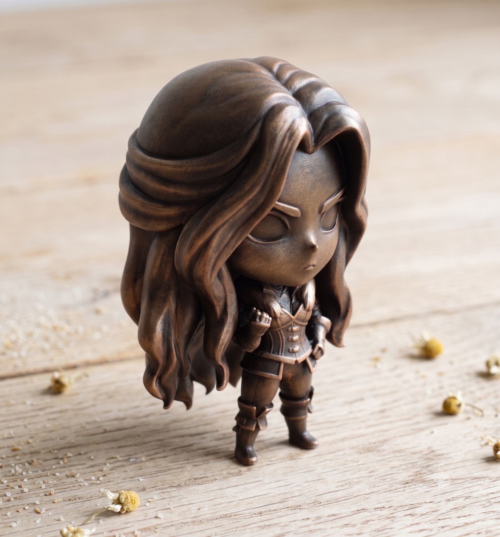 Yennefer z Vengerbergu Chibi Pryskyřičná figurka Old Copper Zaklínač