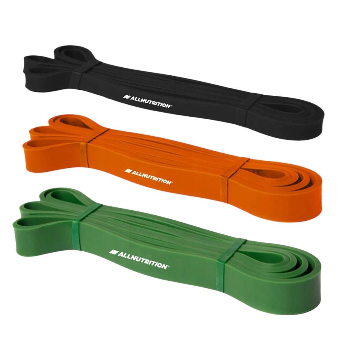 Zestaw Gumy Do Ćwiczeń 3 Szt. Oporowe Treningowe Allnutrition Power Band