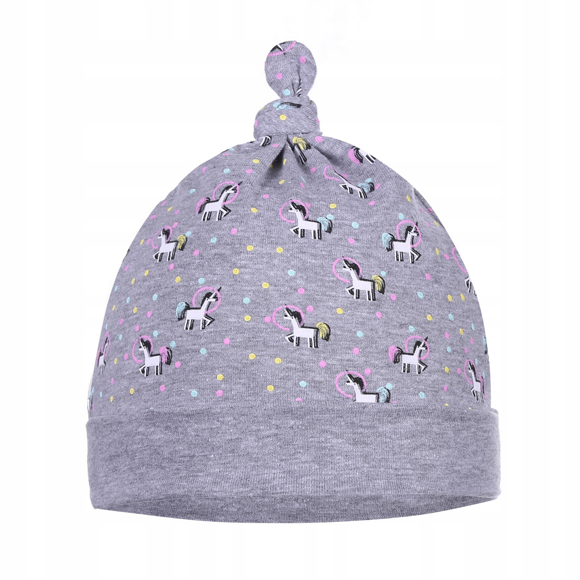 

Czapka Wiosenna Z Supełkiem Dla Noworodka Kolory