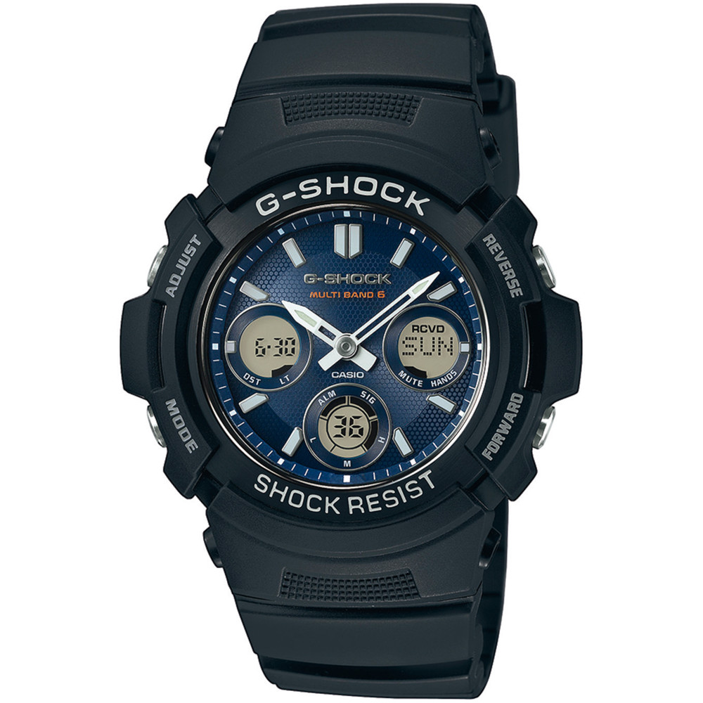 Casio G-Shock AWG-M100SB-2AER 200 m Černý