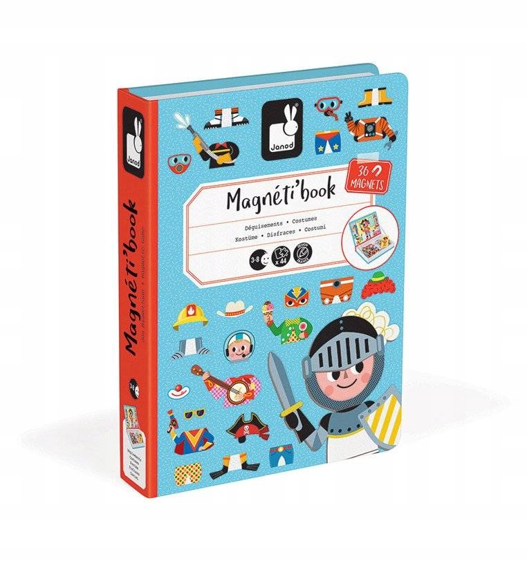 

Magnetyczna układanka Kostiumy Magnetibook Janod
