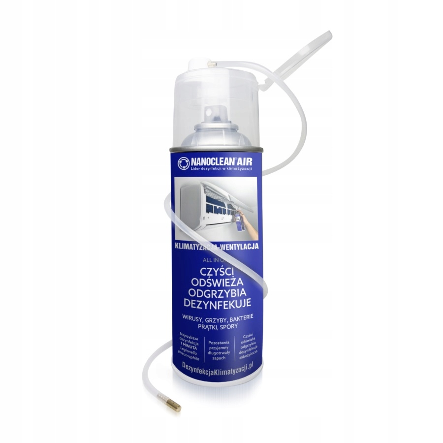 

Nanoclean Air odgrzybiacz Klimatyzacji Domowej 5w1