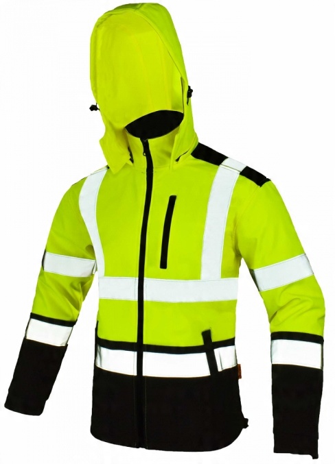 

Kurtka softshell bhp odblask flash Softref żółty L