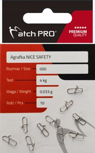 Match Pro Agrafka Nice Safety nr 0