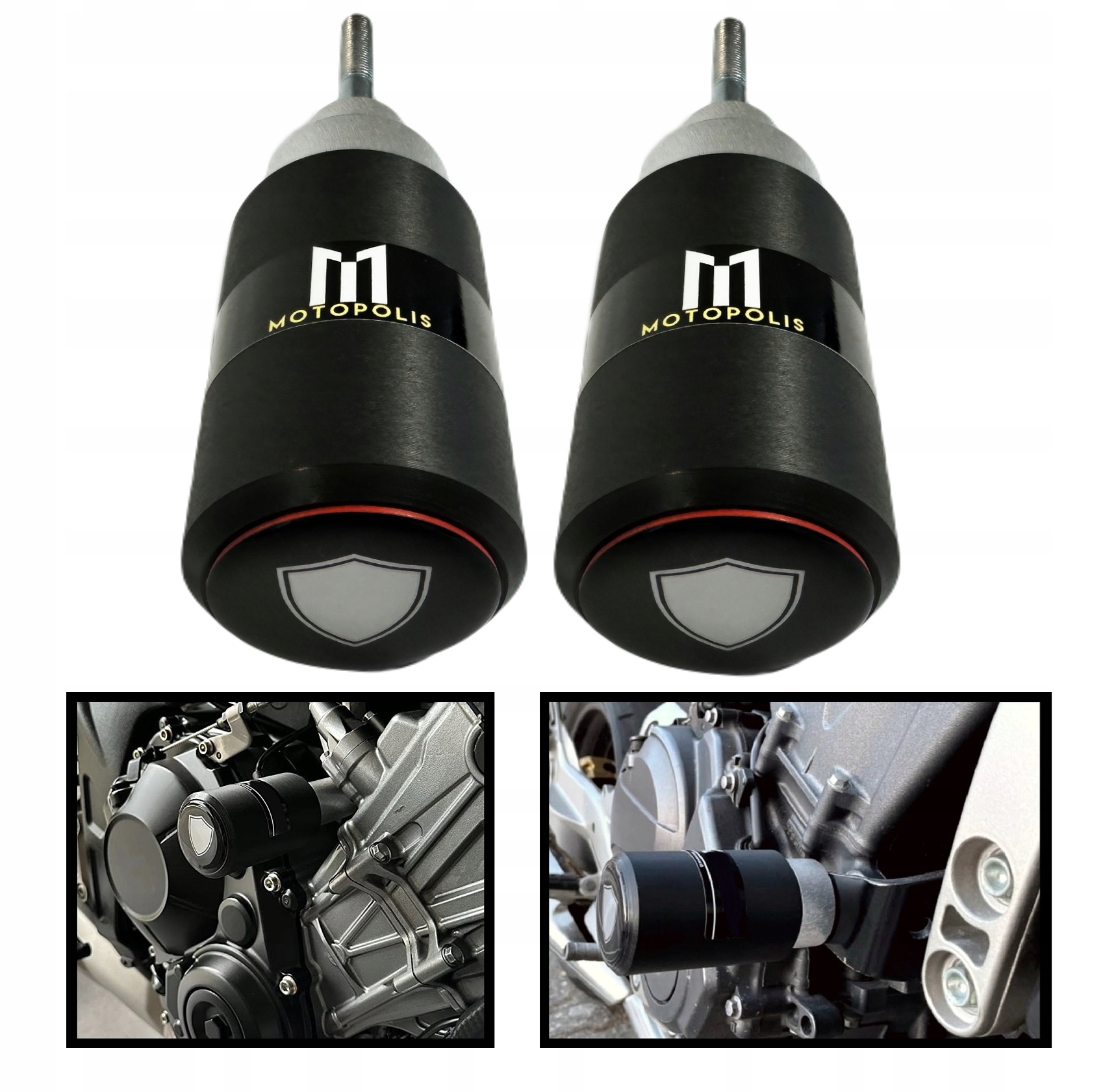 Crash Pady MotopoliS pre Suzuki Gsx-r Gsxr 1000 K7 K8 2007-2008 Crashpady