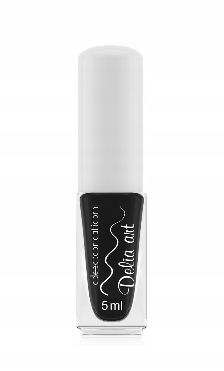 

Delia Art Lakier do zdobień Czarny 5 ml