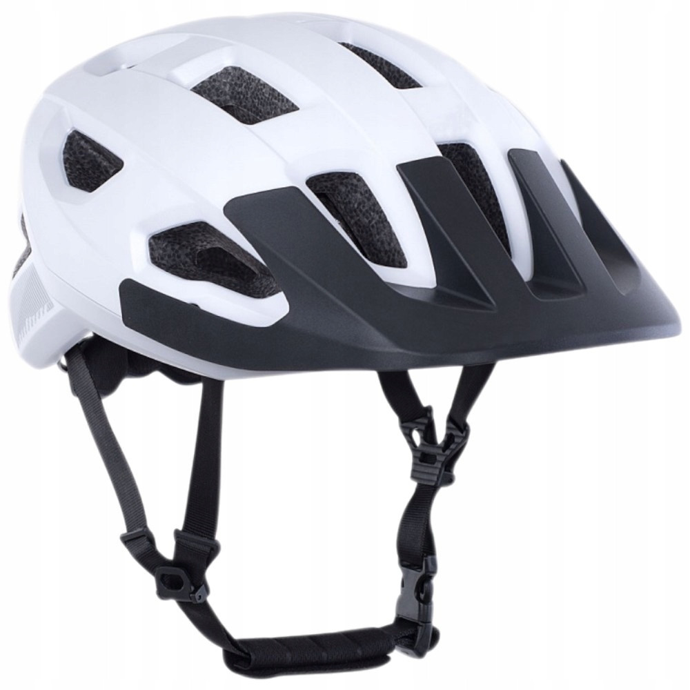 Author Vento Led Usb cyklistická přilba L 58-61 cm 320 g Bílá Mtb Město