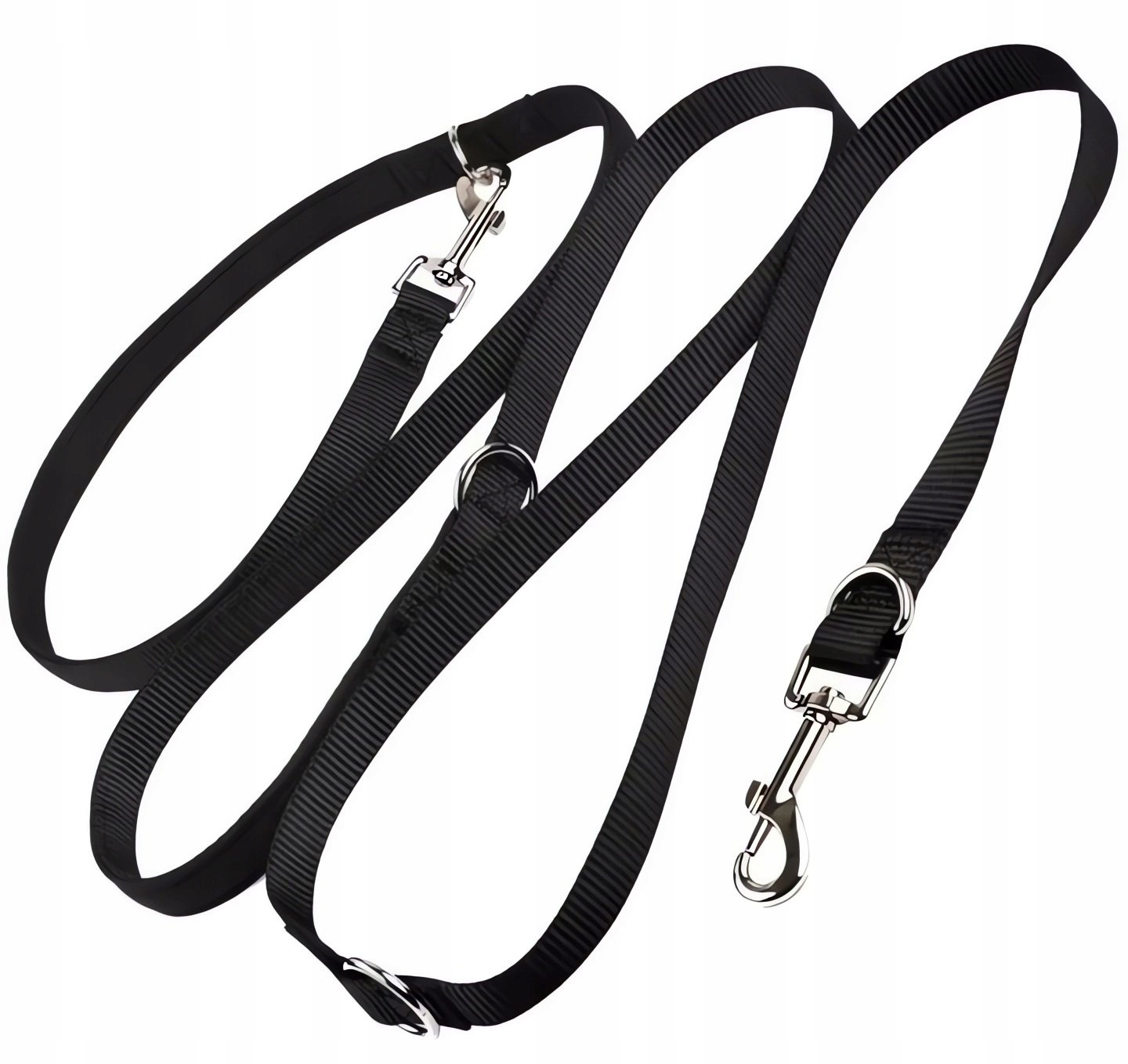 Levně Nuxie 1737 Vodící set na kolo pro psy černé