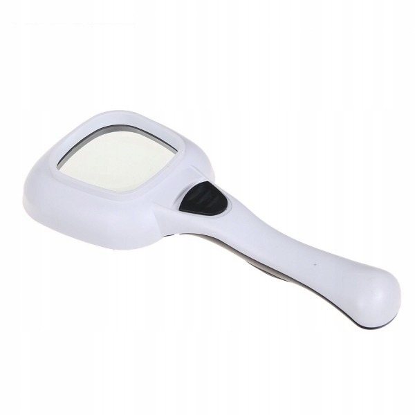 LUPA DO CZYTANIA SZKŁO POWIĘKSZAJĄCE UV 3x 5LED