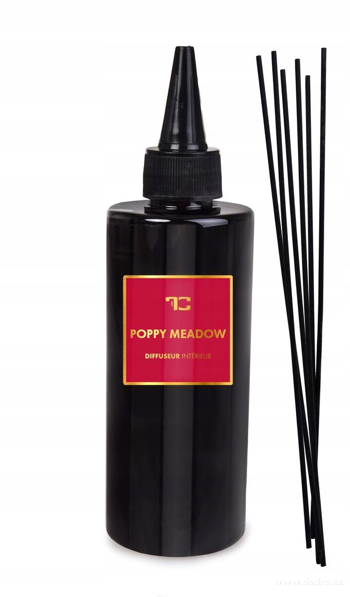 Levně Dedra 200 ml náplň do tyčinkových difuzérů, Poppy Medow, Parfumia, Zdarma