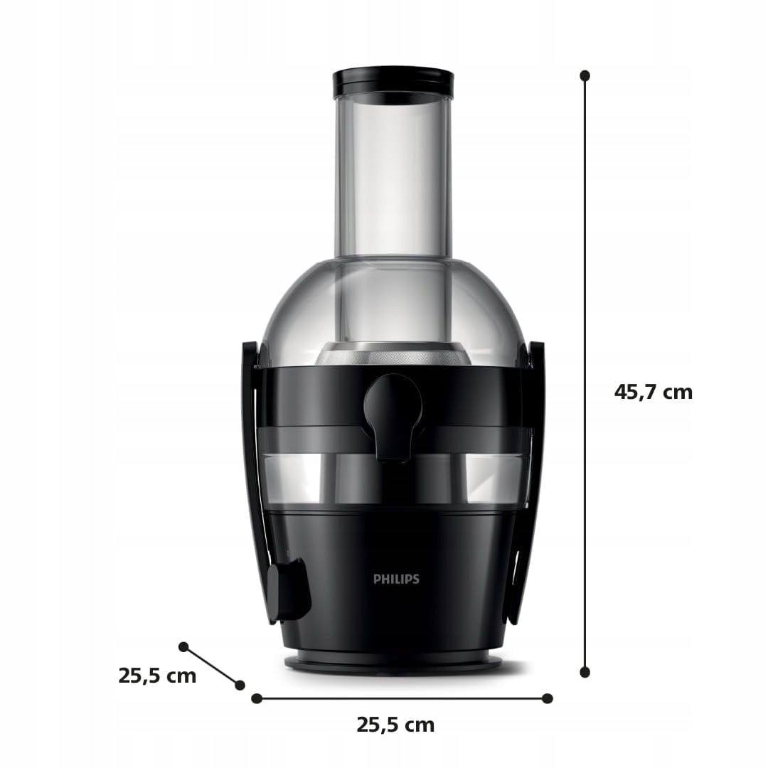 PHILIPS Sokowirówka 3000 800W QuickClean XL 75mm 2L Łatwa Obsługa — miniatura 3