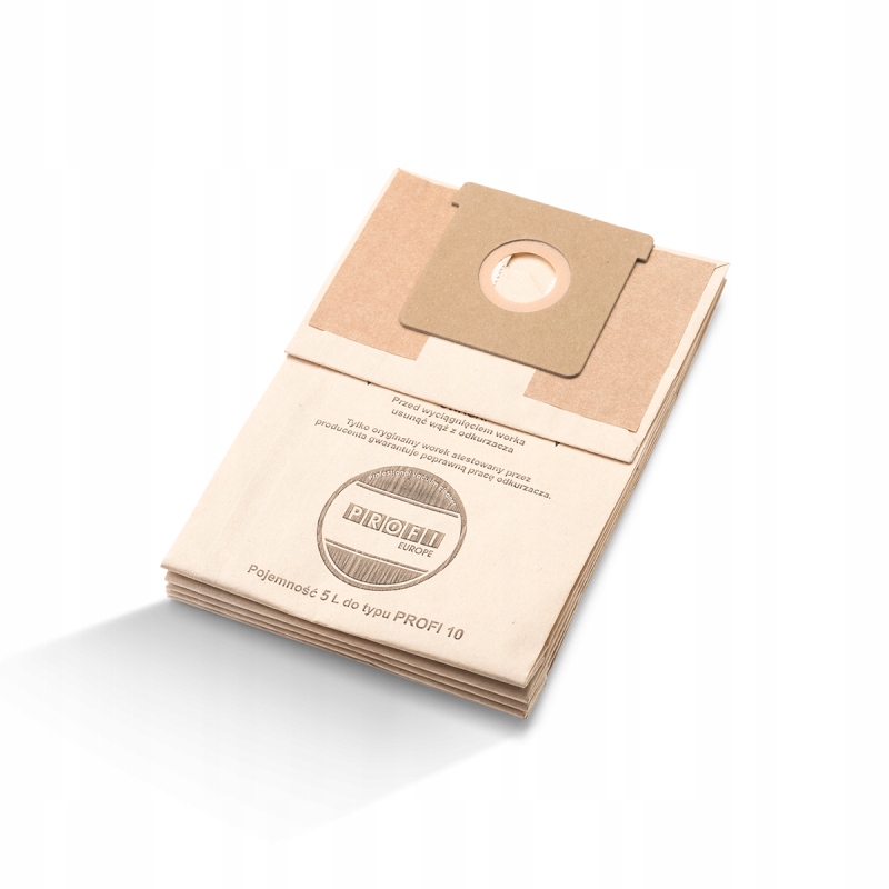 

Worek Papierowy Kpl. (5SZTUK) Profi 10.0, Pro 10.5