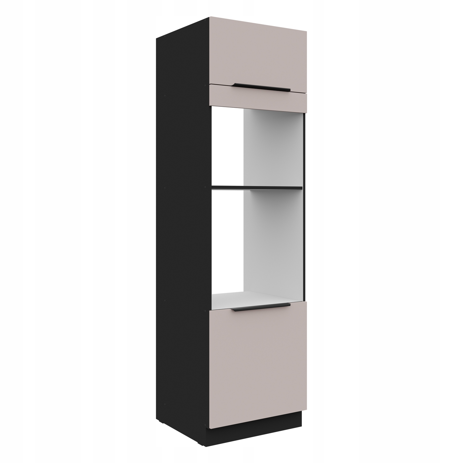 Kuchyňská skříňka pod mikrovlnnou troubu Mivaro 60 DPM-210 2F Kašmír