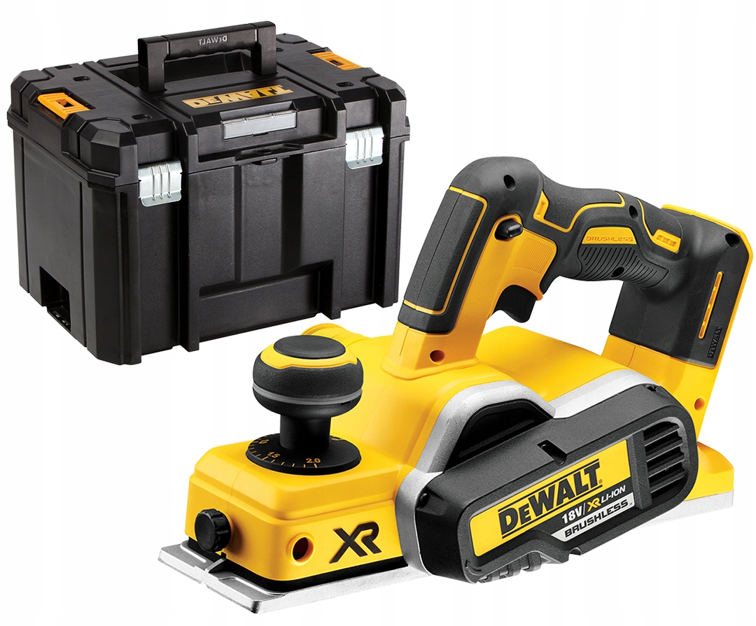Akumulátorový hoblík 18V 82 mm DeWALT DCP580NT Tstak body
