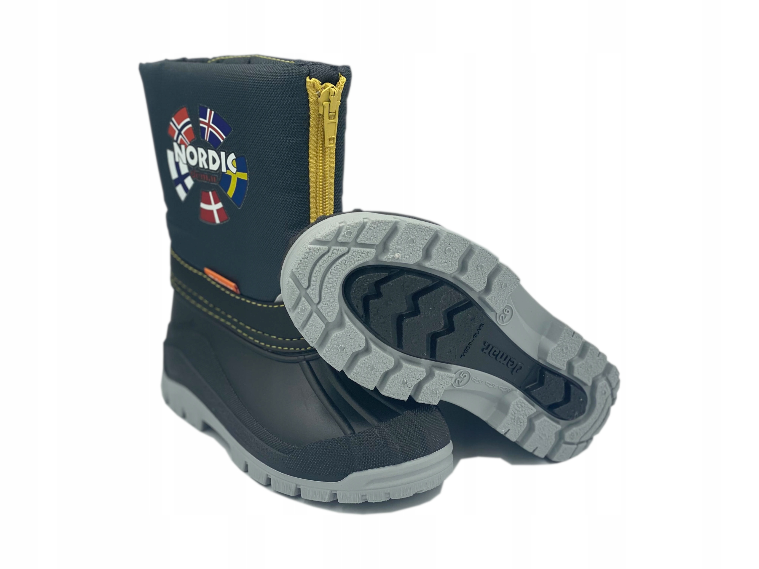 Demar Śniegowce New Nordic WEŁNA roz. 25/26 B Materiał inny materiał