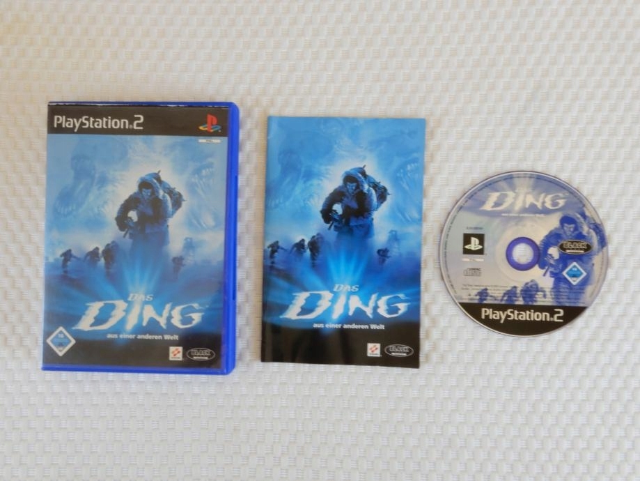 The Thing TOP stan Sony Playstation 2 PS2 #3422