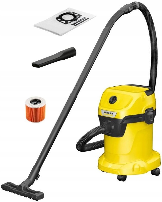 

Odkurzacz Przemysłowy Karcher WD3 Sucho Mokro Nowy