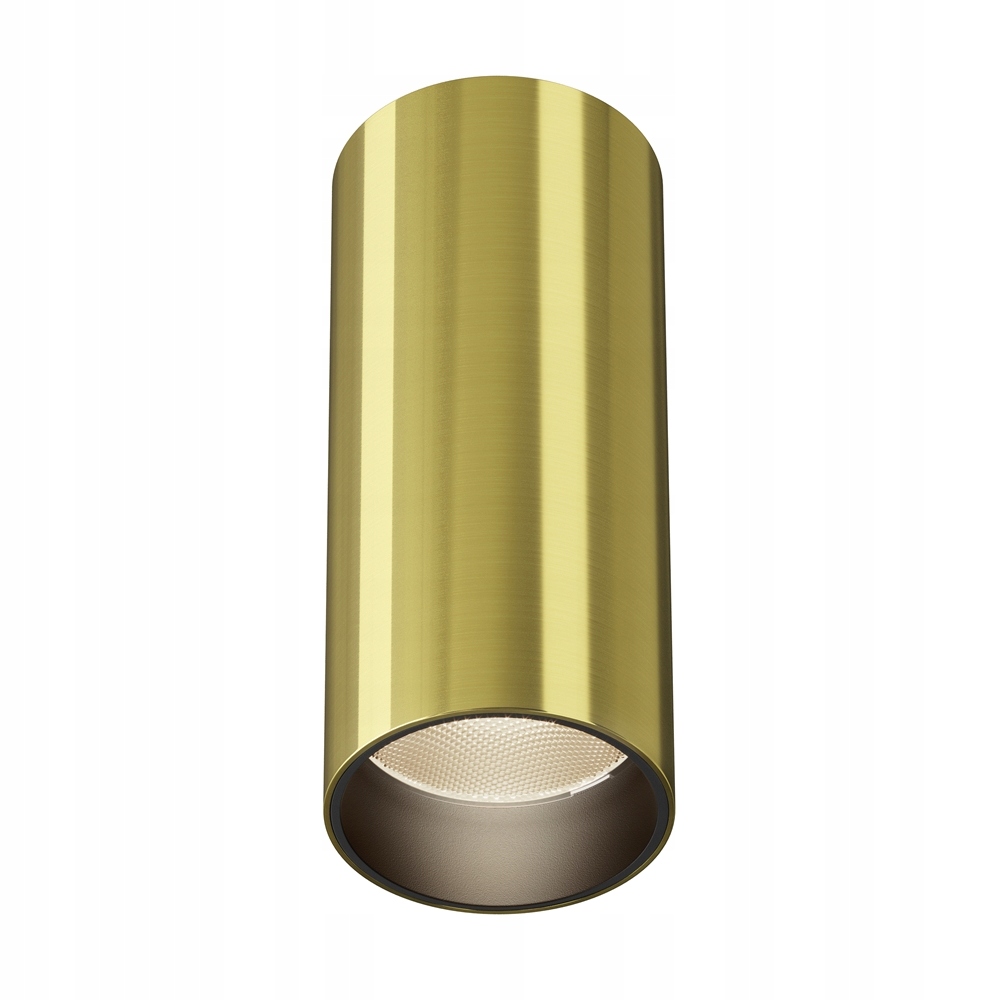Maytoni Led stropní spot 12W mosazná trubice Focus 3000K IP20