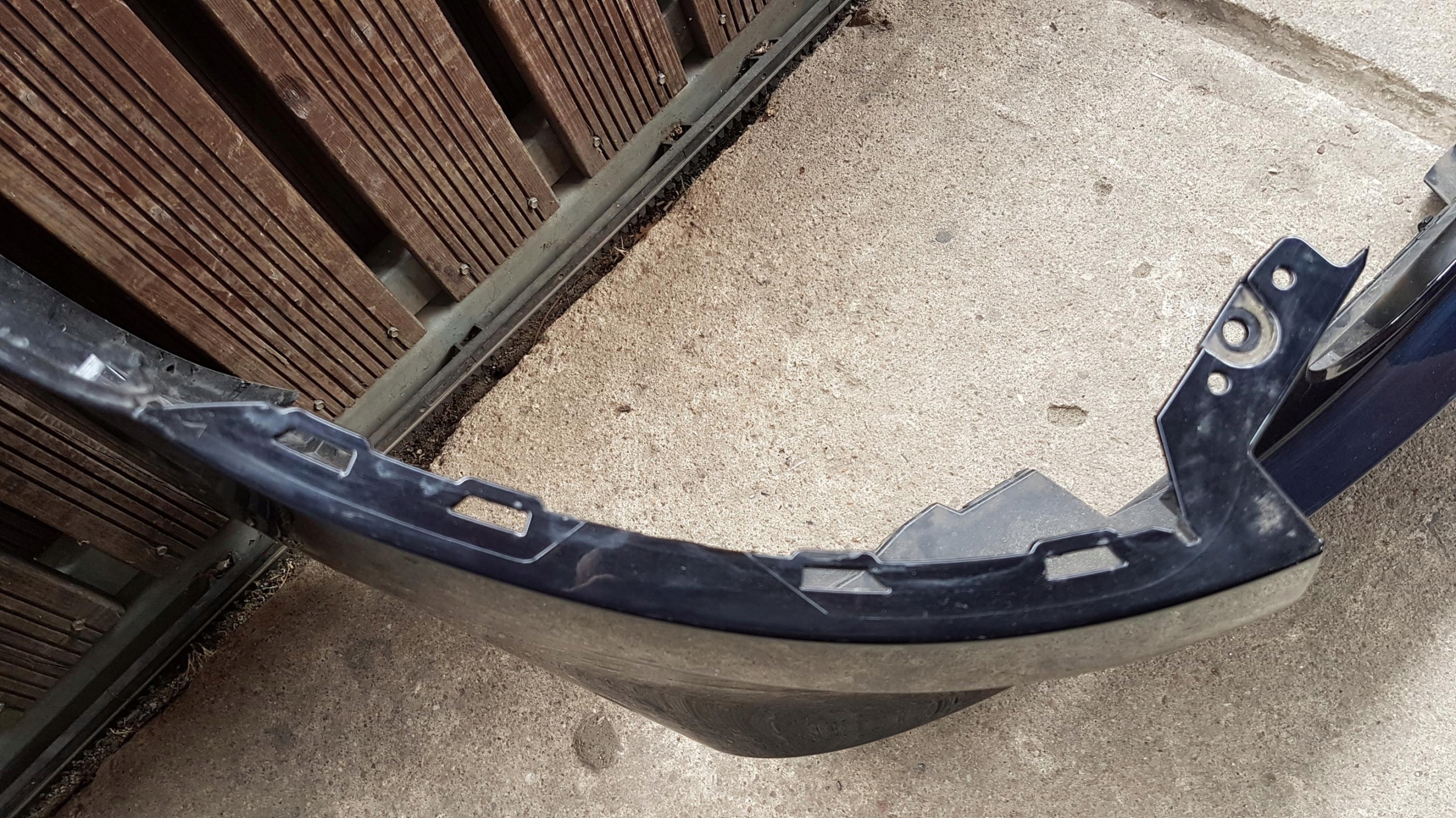 bumper rear BMW X4 G02 m-packet