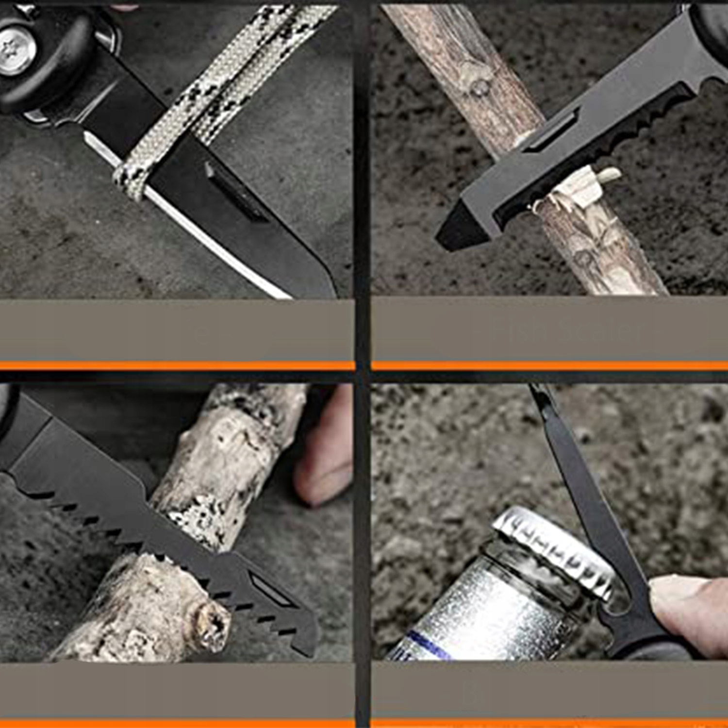 MULTITOOL Narzędzie Wielofunkcyjne RENEW FORCE Zestaw 12 Narzędzi SCYZORYK Cechy dodatkowe blokada futerał możliwość otwierania jedną ręką