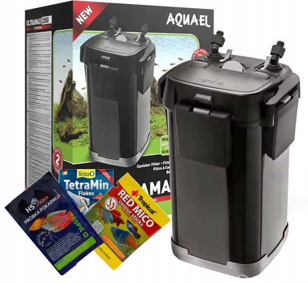 Vnější filtr Aquael Ultramax 2000 700 l +dárek