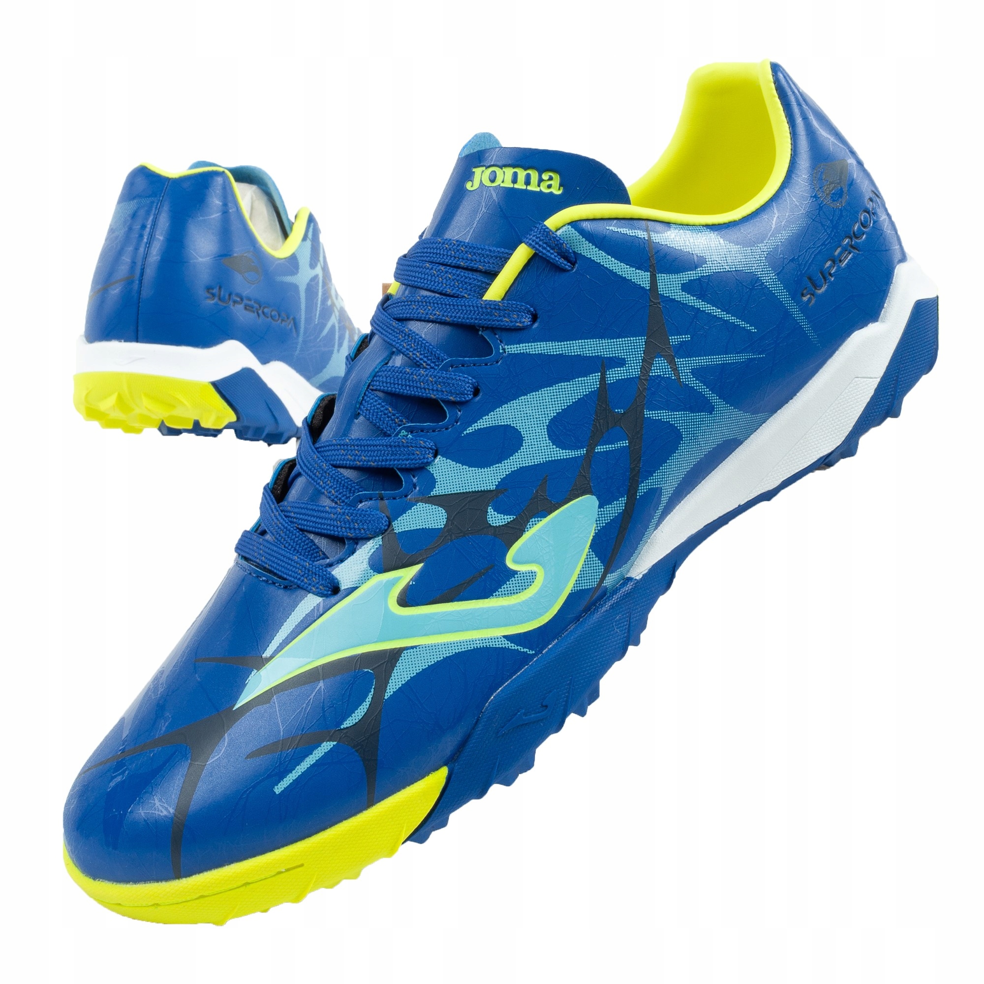 Pánské fotbalová obuv Joma Copa na trávník na venkovní hřiště SUPS2504TF modré
