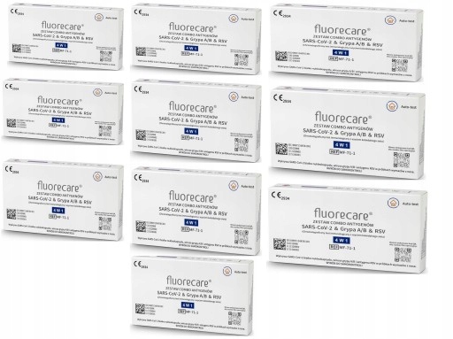 

Test COVID19, Grypa Ab, Rsv Fluorecare Combo 4 W 1