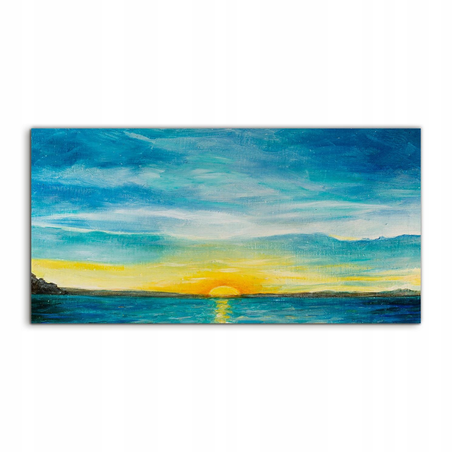 

Obraz akryl 120x60 na prezent Morze Zachód Słońca