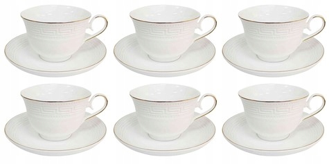 

Filiżanki 6+6 komplet Vito 250 ml