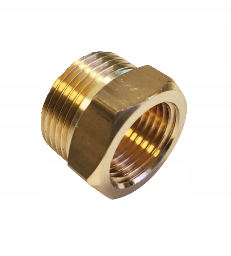 

Mosiężna Redukcja 3/4''x 1/2'' Wzmacniana Polska