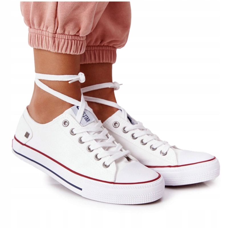 Damskie Trampki Big Star DD274336 Białe 38