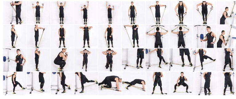 LINKI PASY GUMY TAŚMY DO ĆWICZEŃ CROSSFIT Kod producenta 630286