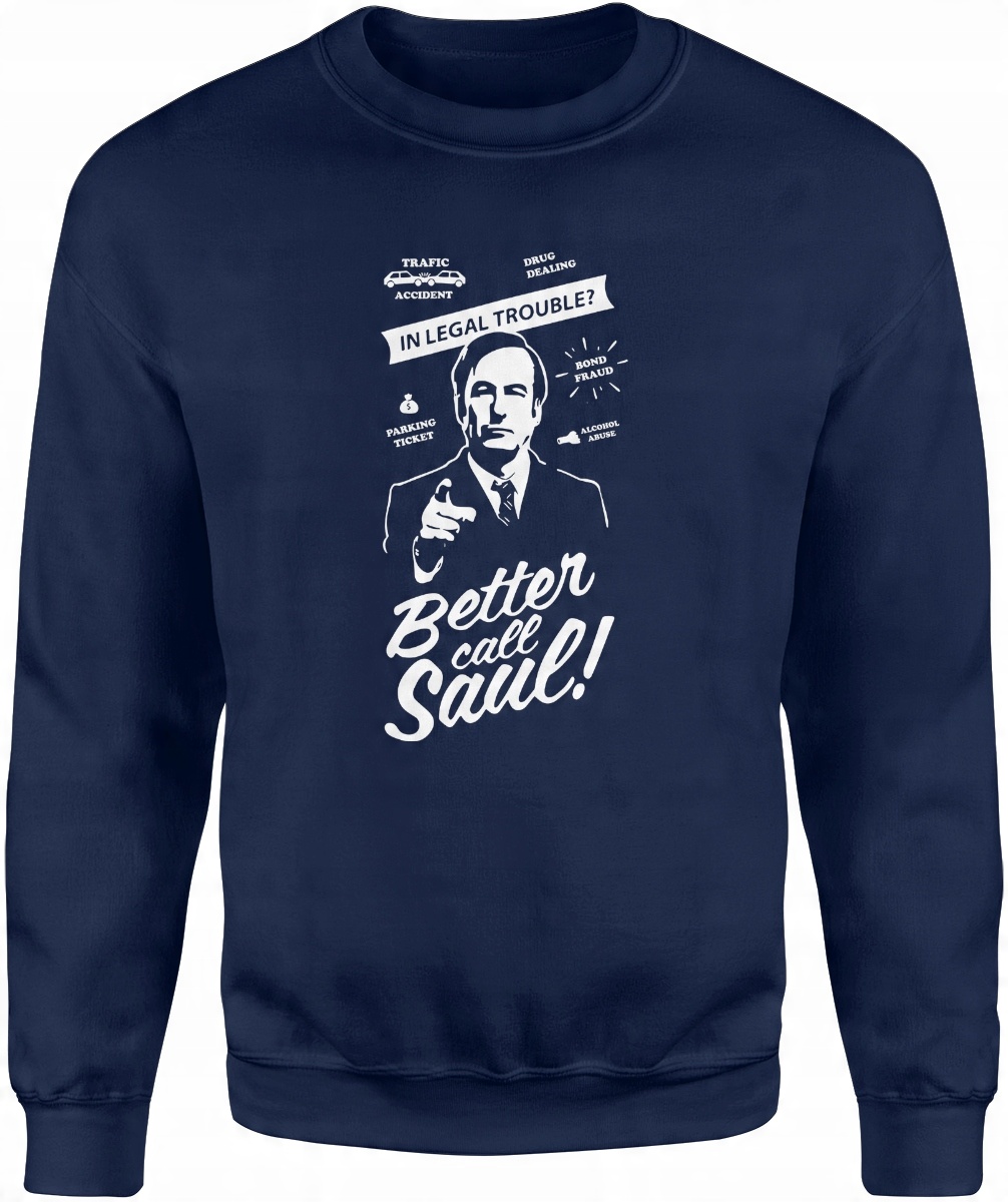 

Better Call Saul Zadzwoń Do Saula Bluza Rozmiar M