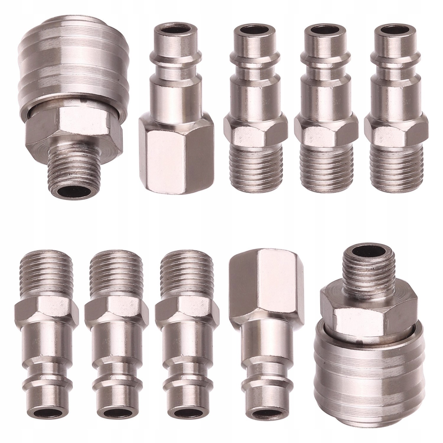 

Komplet wtyczek szybkozłącza 1/4' do pneumatyki