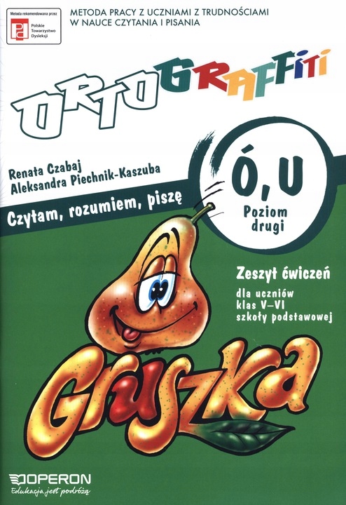 

Ortograffiti Ó U Poziom 2 Zeszyt Ćwiczeń Operon