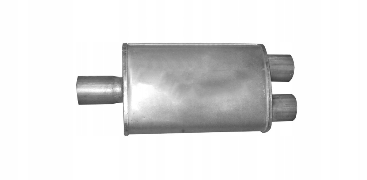 Tlumič 2x1 fi 55 mm 3 Trubky