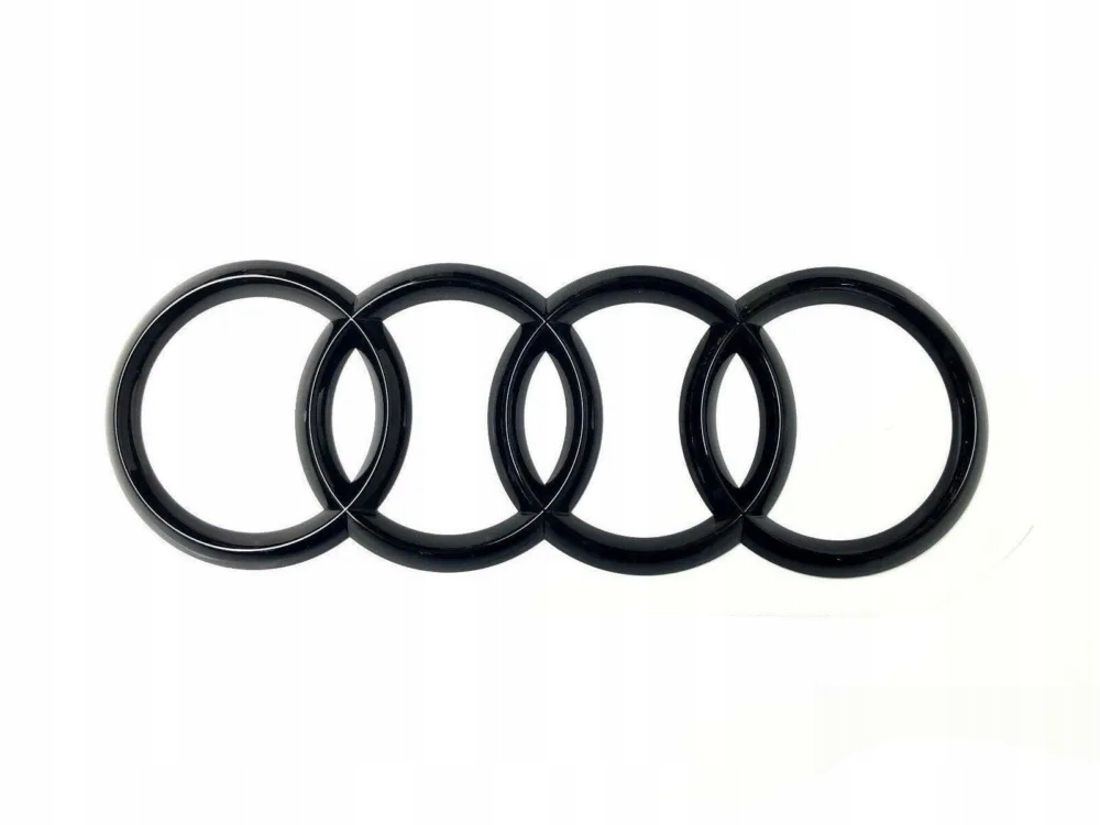 Čierny Emblém batožinového priestoru Audi A4 B9 A6 C8 8W9853742AT94