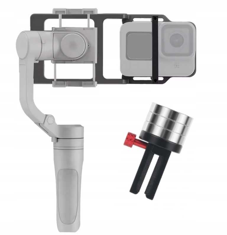 Adapter na Gimbal do Dji Osmo Mobile do Gopro klips przeciwwagi