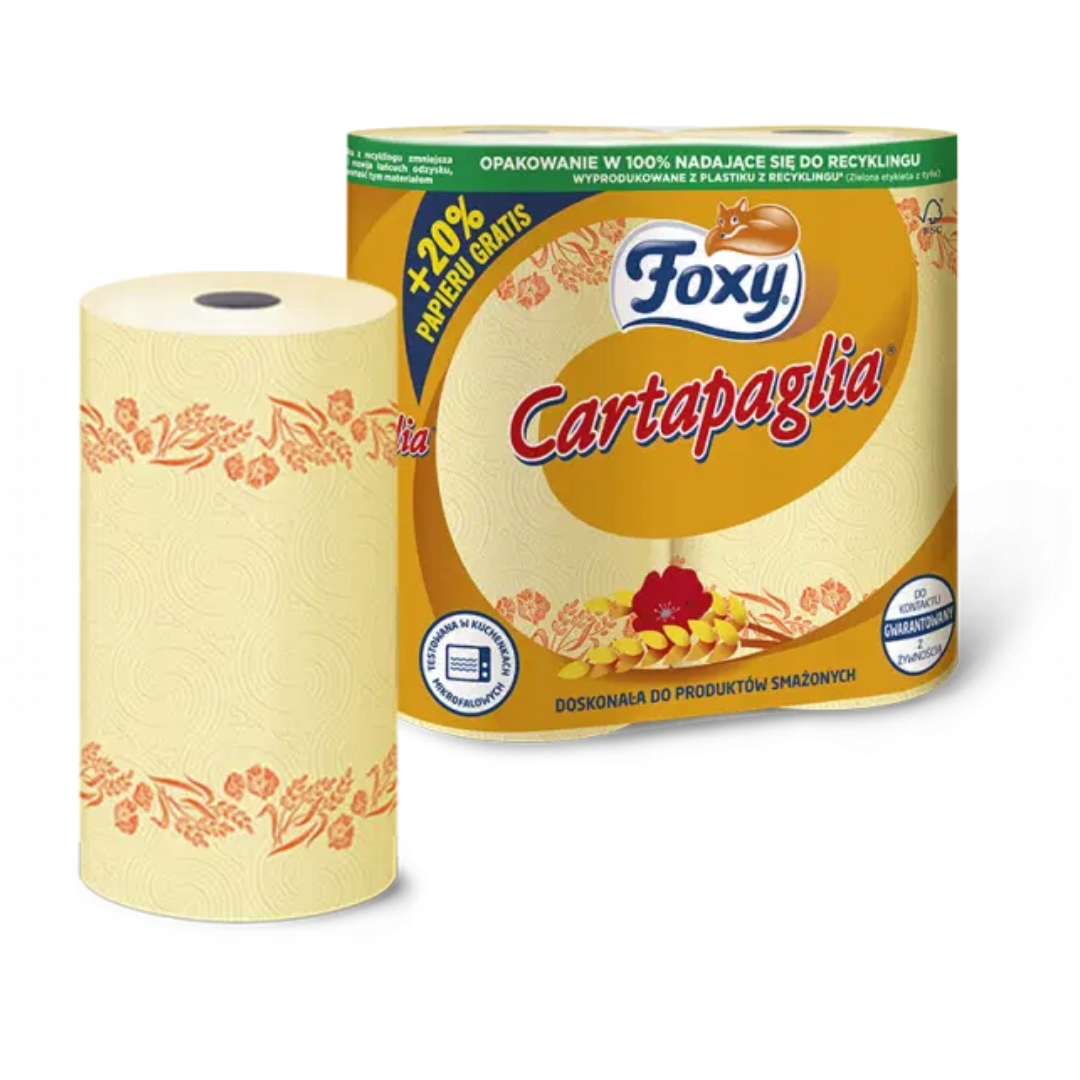 Ręcznik kuchenny papier Foxy Cartapaglia PAKIET XL EAN (GTIN) 5900935002023