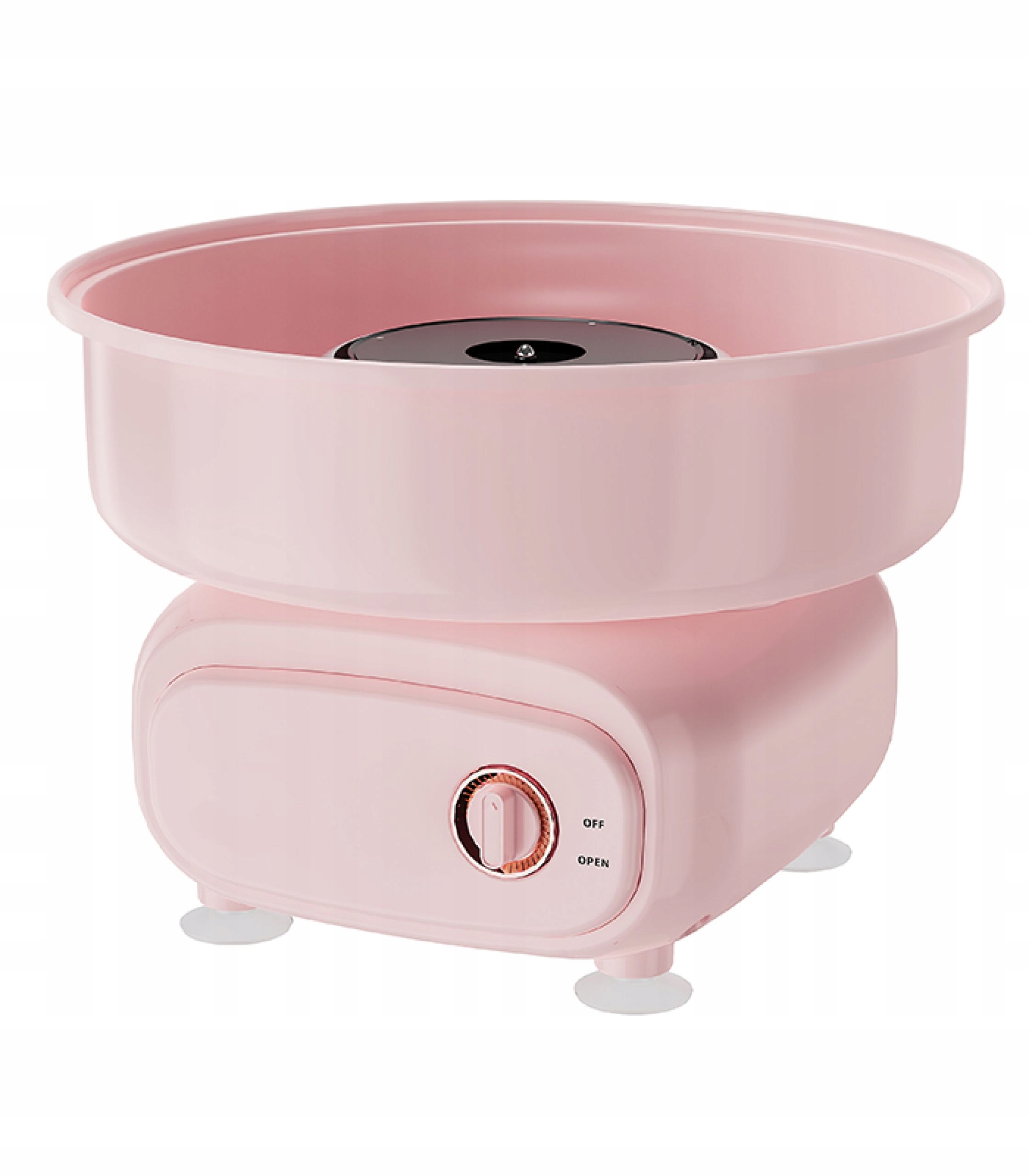 Stroj na cukrovou vatu Růžový Elektrický Domácí Sada